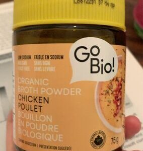 Chicken Broth Pwd (GoBio), 75g