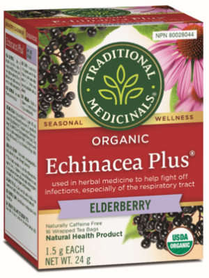 Echinac+Elderberry Tea (TradM), 16bags