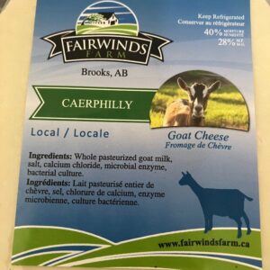 Cheese Caerphily Goat (Fairwinds),  /kg