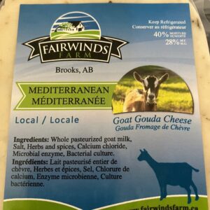 Cheese Mediterranean Goat (Fairwinds),  /kg