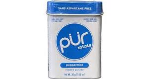 Mints Peppermint Tin (Pur), 30g