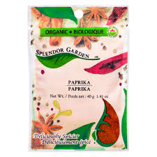 Paprika Pwdr Org (Splendor), 40g