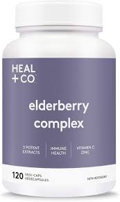Elderberry Complex (HealCo), 120 caps