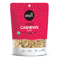 Cashews raw (Elan), 185g