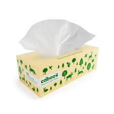 Facial Tissue Bamboo, 3-Ply (Caboo), 120ct