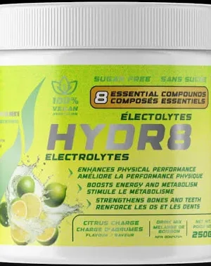 Electrolytes Citrus HYDR8 (Vegain), 250g