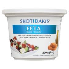 Feta Diced Cow Cheese (Skotidakis), 200g
