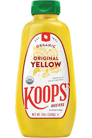 Yellow Mustard Org (Koops'), 325ml